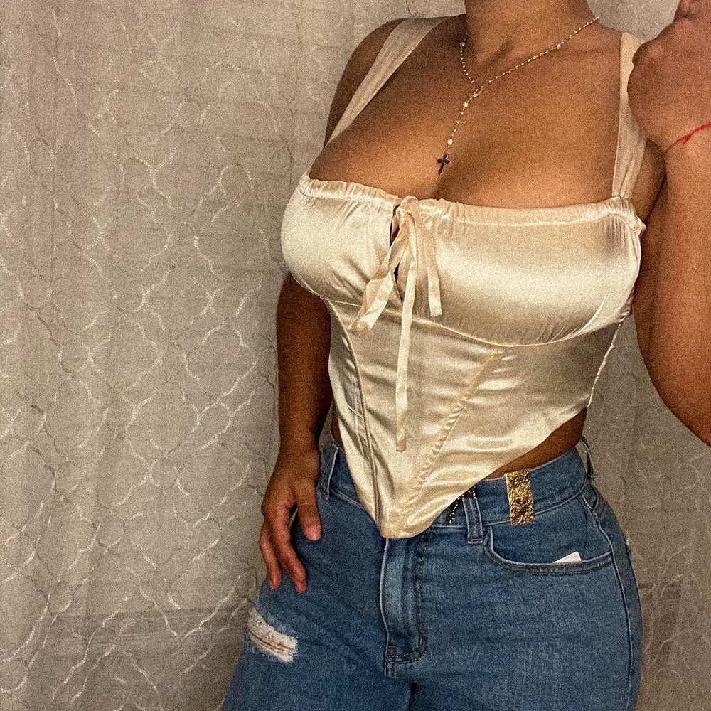 Ivory corset